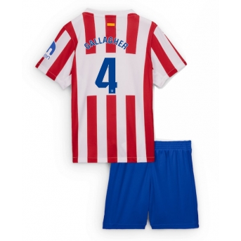 Billige Fotballdrakt Atletico Madrid Conor Gallagher #4 Replika Hjemmedraktsett Barn 2025-26 Kortermet (med bukser)